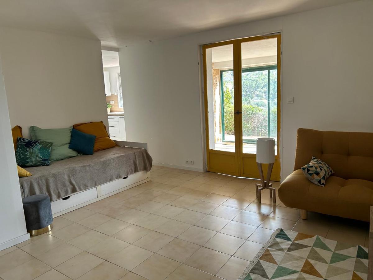 Grand T2 Bis Avec Terrasse Et Vue Apartamento Portel-des-Corbieres Exterior foto